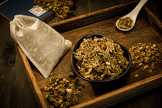 中藥背景圖片素材-正版創意圖片401802940