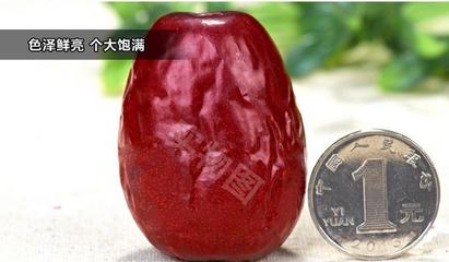 新疆紅棗 個大味甜的特級藥材珍品